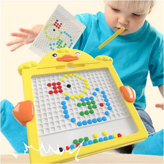 Magnetic Tablet Colorful Chocolate Beads Educational Toy