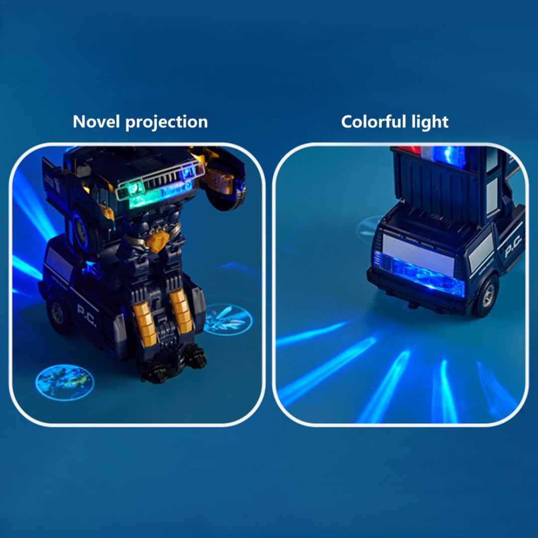 Transforming Robot Model Toy Car