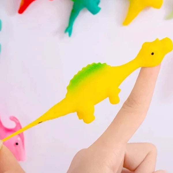 Slingshot Dinosaur Finger Toy (4 pcs)