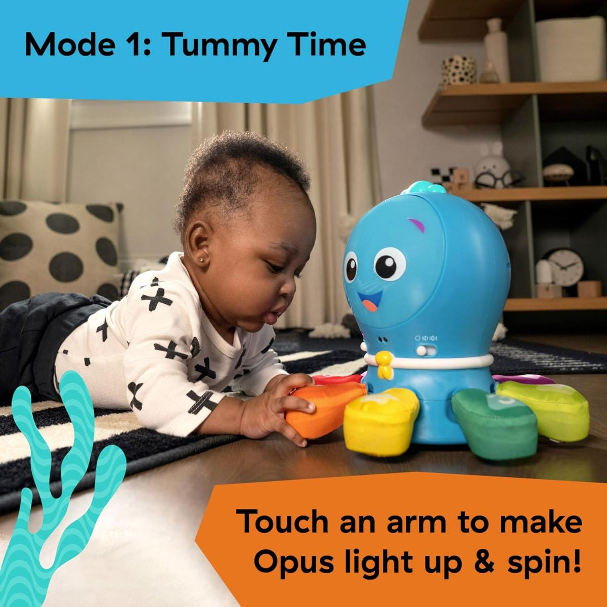 Go Opus Go Crawl And Chase Activity Toy 4L