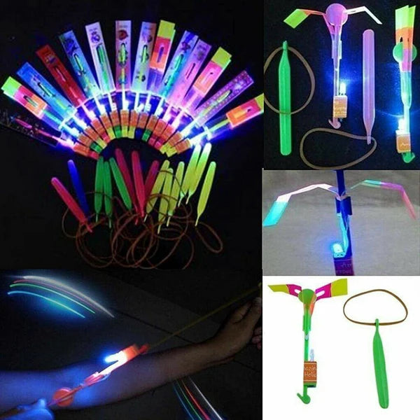 LED Rocket Helicopters(Set of 2)