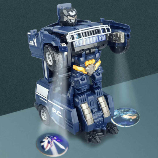 New Launch Transforming Robot Model Toy Car