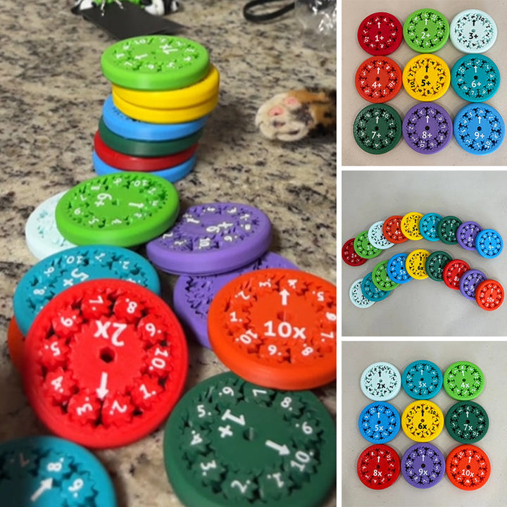 New Math Facts Fidget Spinners