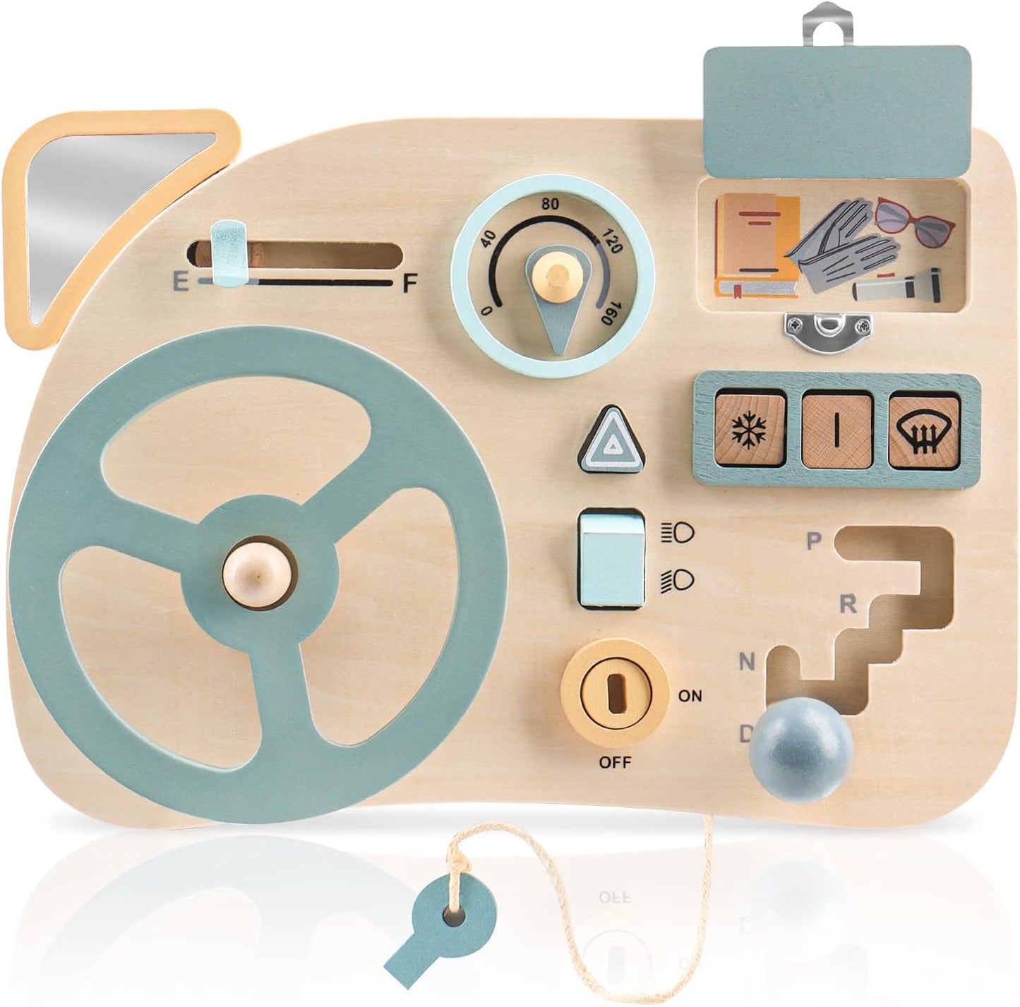 Pretend Driving Steering Wheel Toy For Educational Purposes