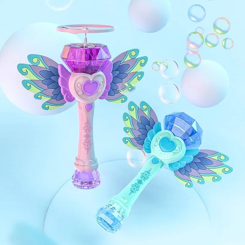 Wand Bubble Machine Toy For Kids (Random Color)