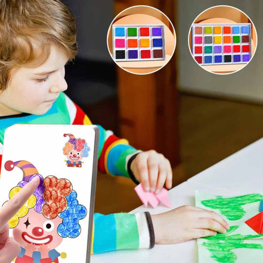 Colorful Creations: Fun Finger Painting Kit for Kids