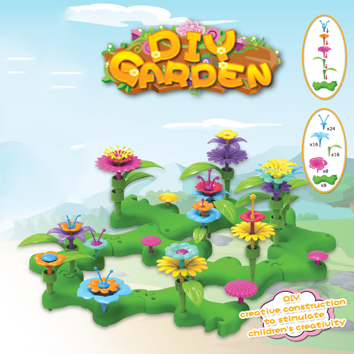 Flower Garden Building Set