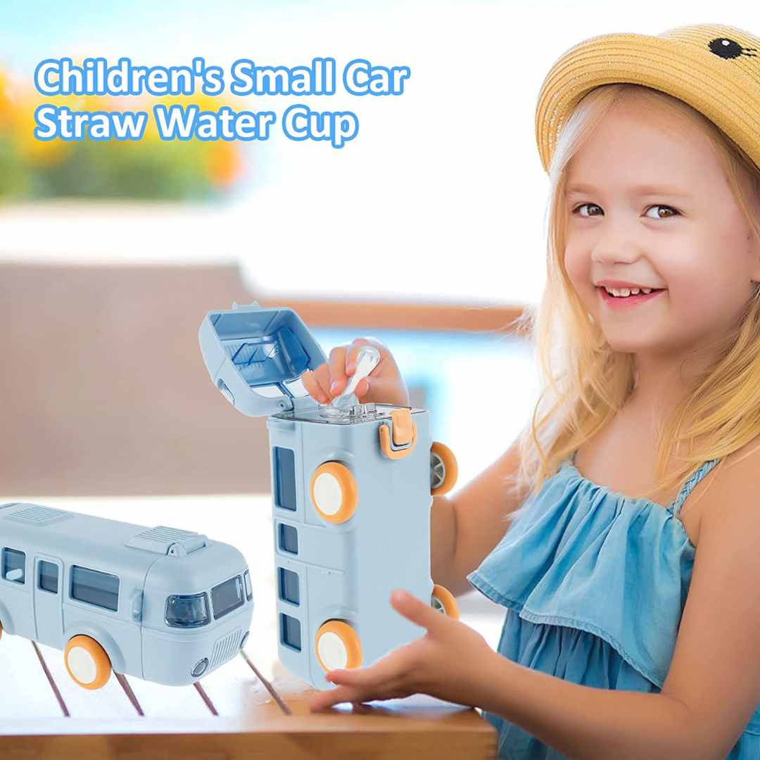 Bus Shape Kids Bottle