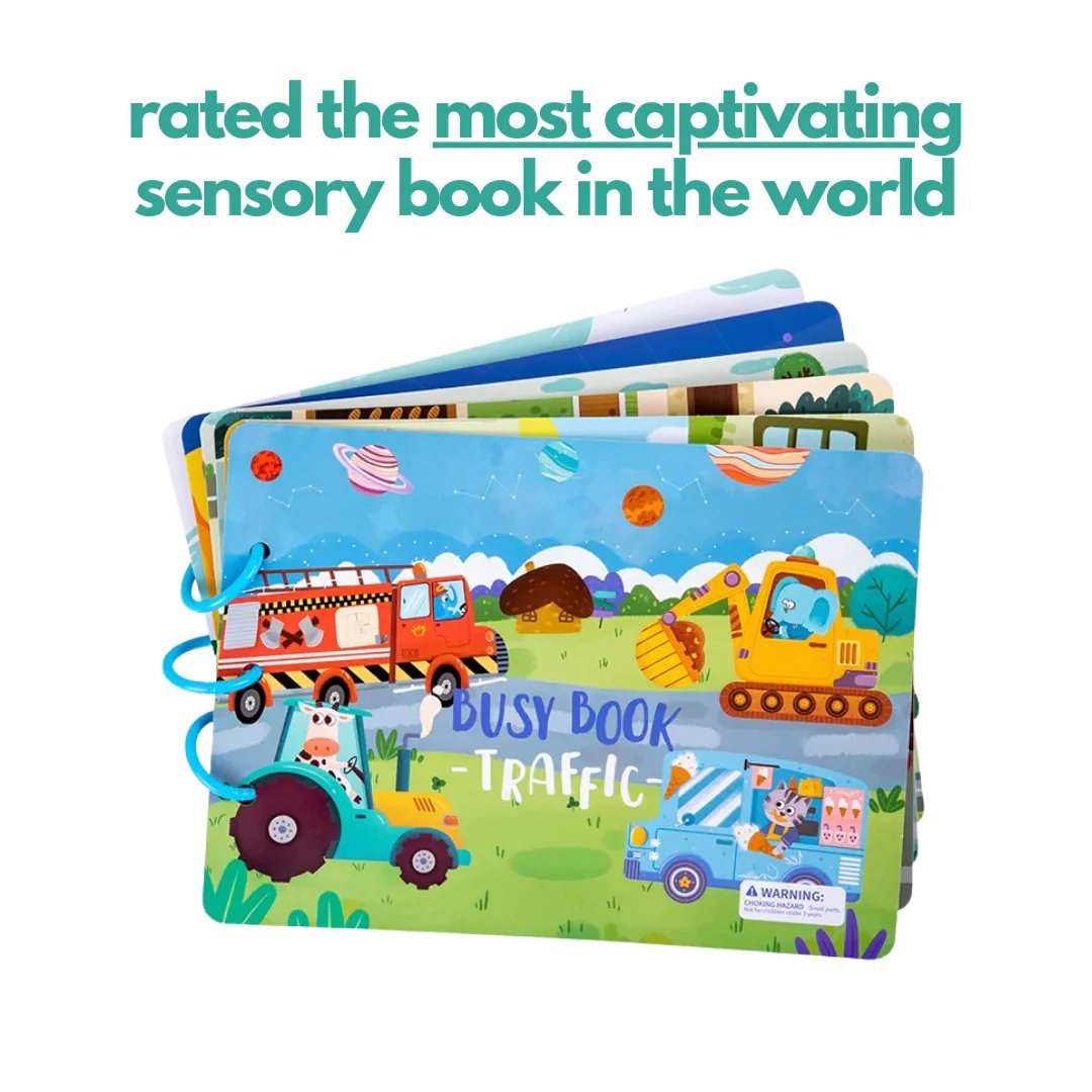 🎁🔥Sensory Book - Keep Kids off Devices!✨