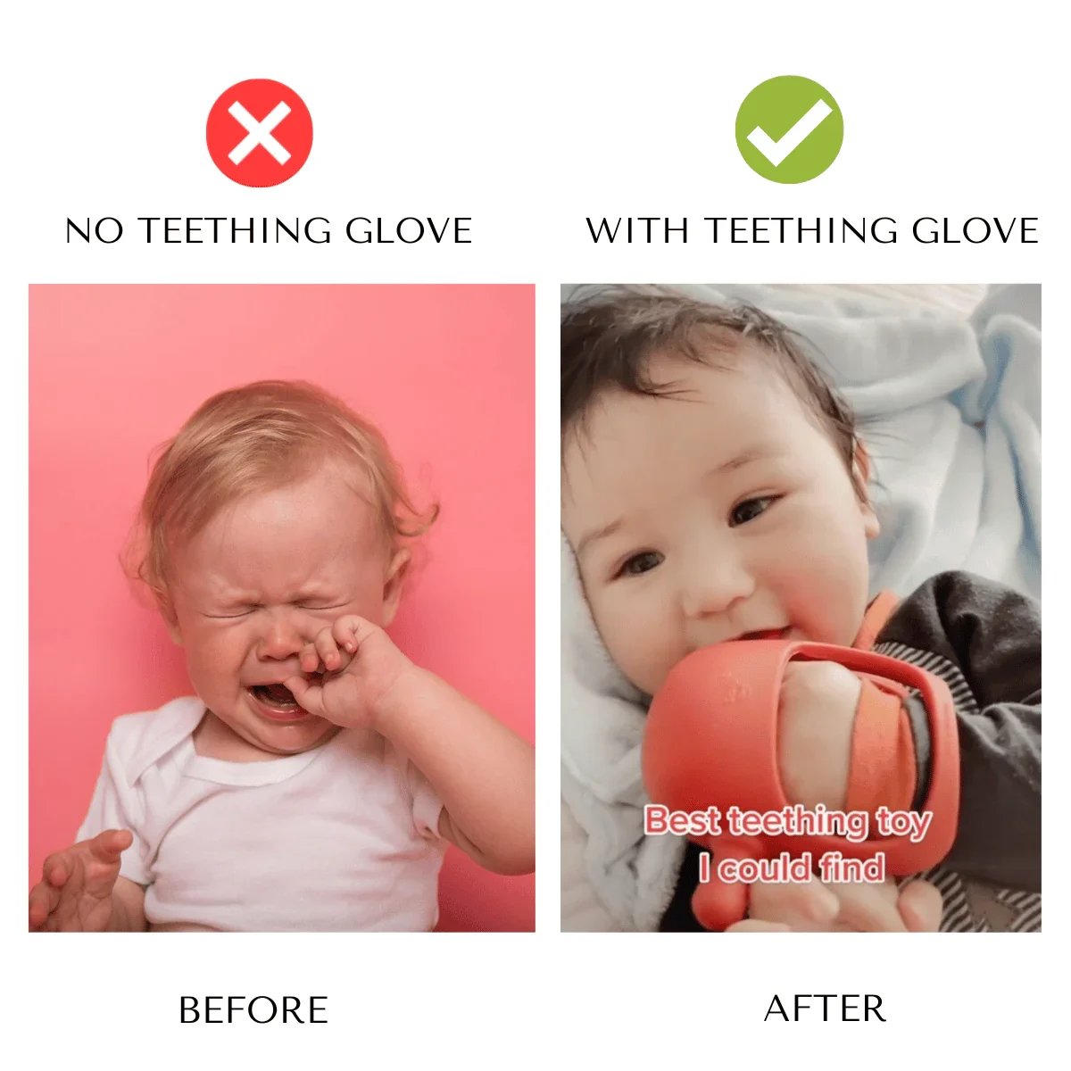 🔥Buy 1 Get 1 Free 🎁 - Baby Teether Chick Gloves