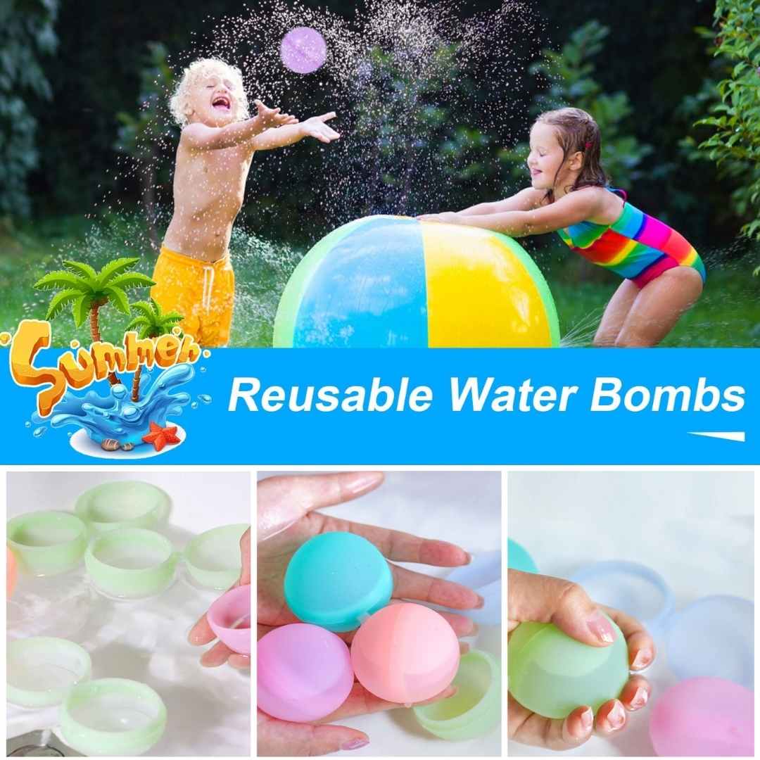 Quick Fill Water Bomb Outdoor Toy (Set Of 3)