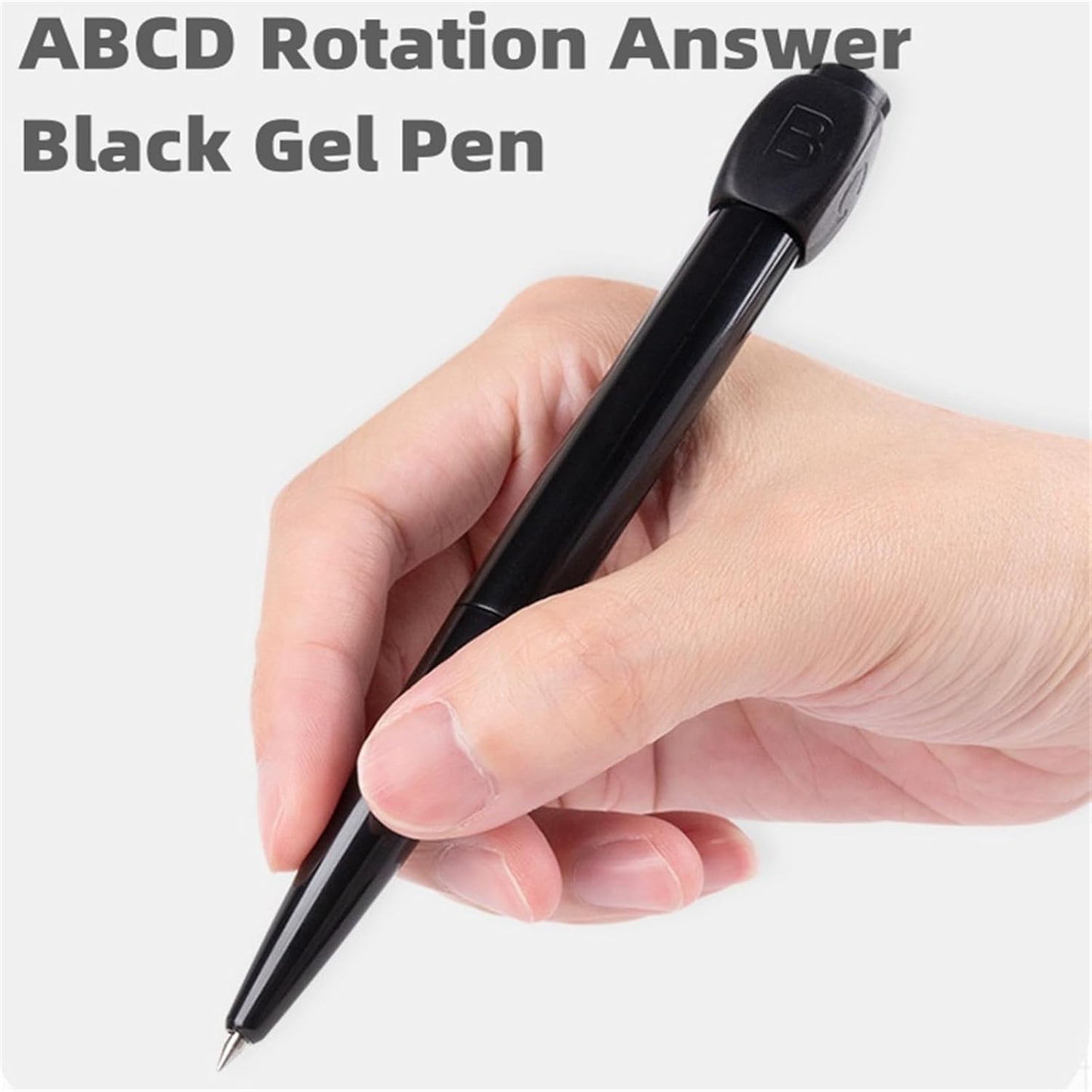 Rotation Answer Black Gel Pen