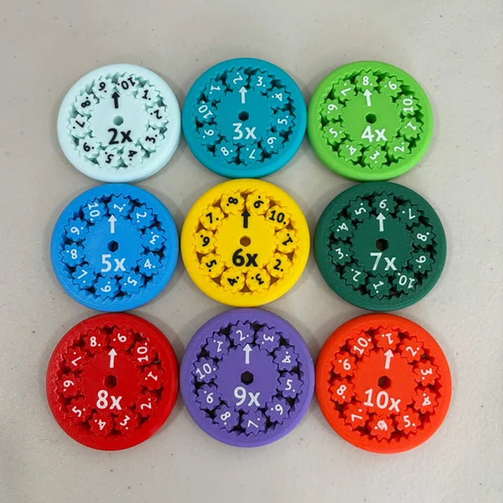 New Math Facts Fidget Spinners