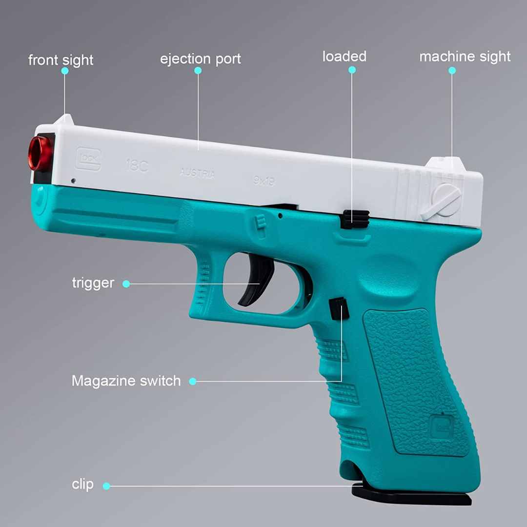 Glock Toy Blaster Shooting Launcher