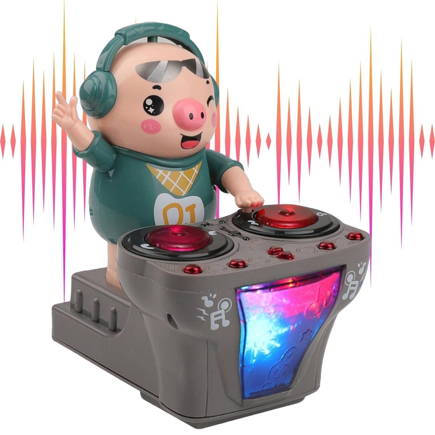 Rockin Robo Pig DJ Toy (Green)