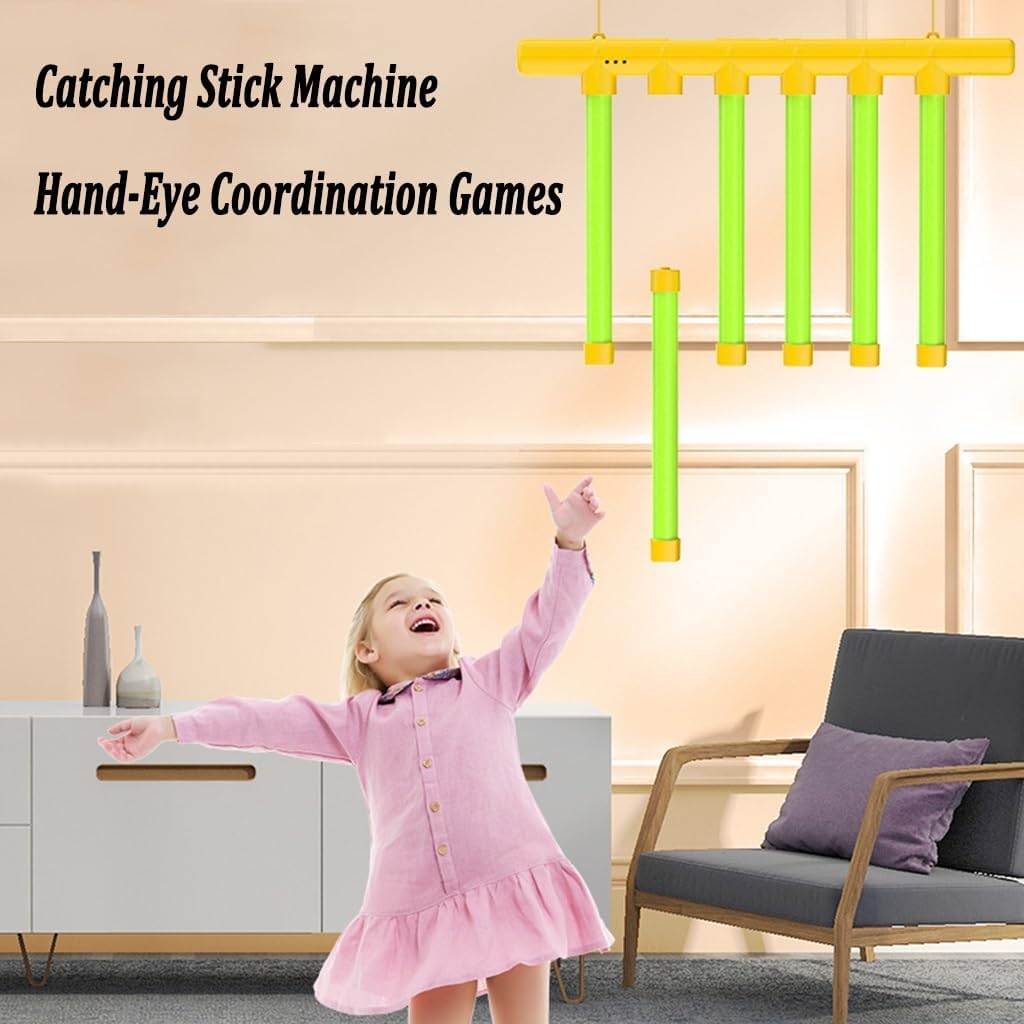 Catching Sticks Game for Adults and Kids (Green)