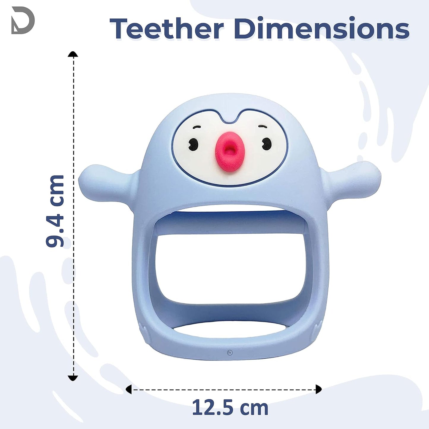 SMILY MIA PENGUIN BUDDY TEETHER TOY