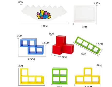 TetraTower™ Stacking Game