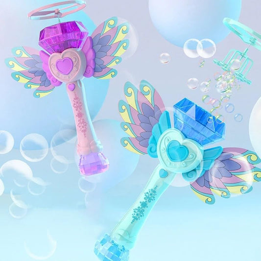 Wand Bubble Machine Toy For Kids (Random Color)