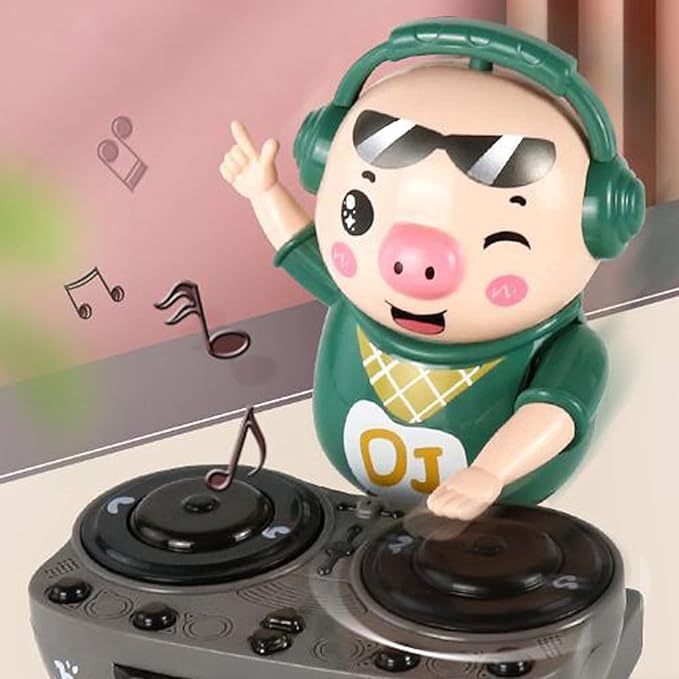 Rockin Robo Pig DJ Toy (Green)