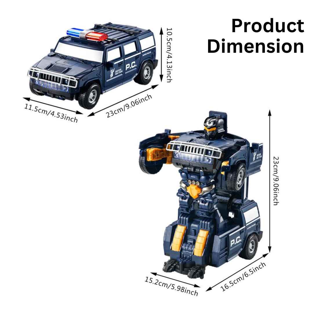 New Launch Transforming Robot Model Toy Car