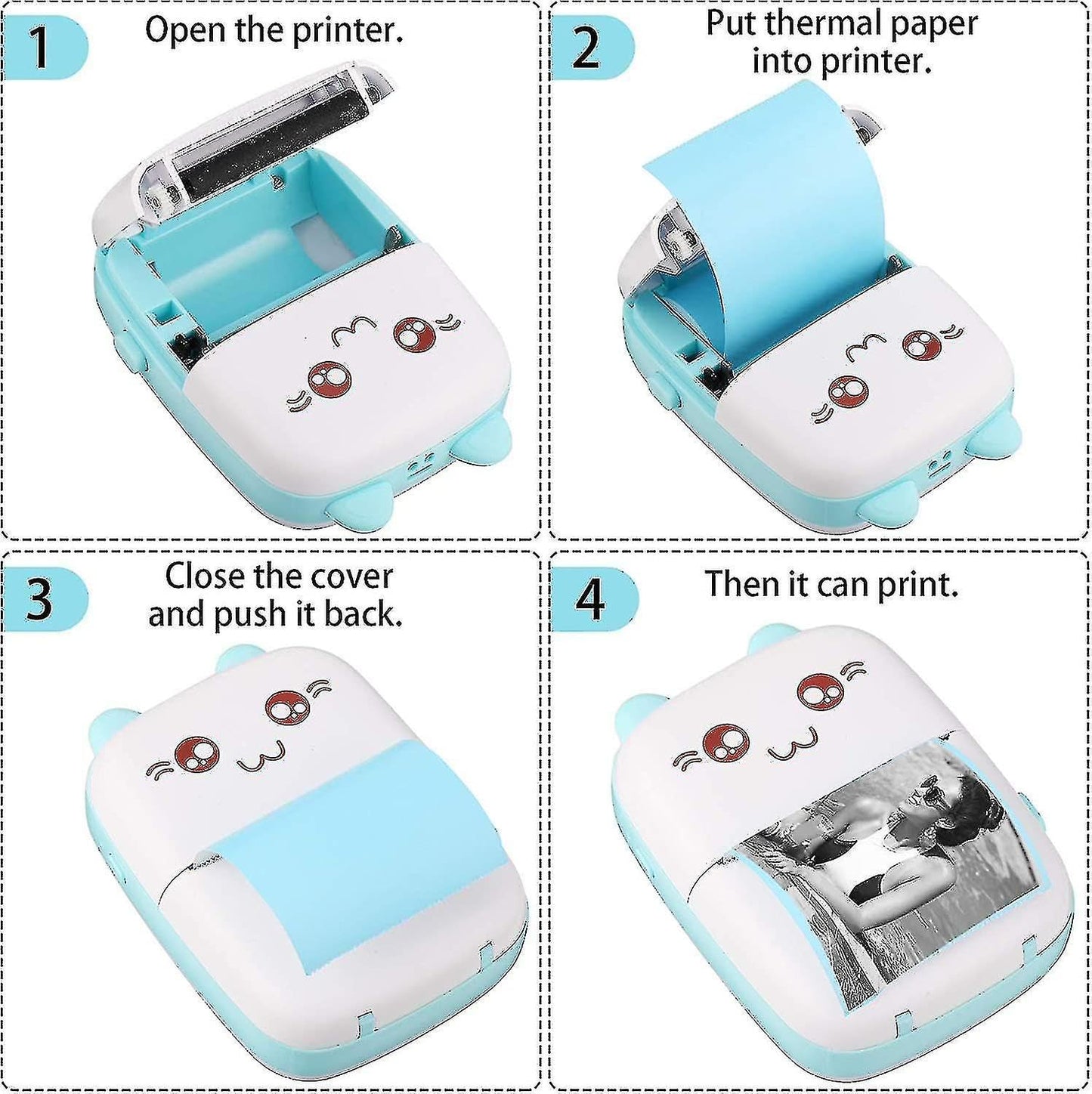 Portable Bluetooth Thermal Printer