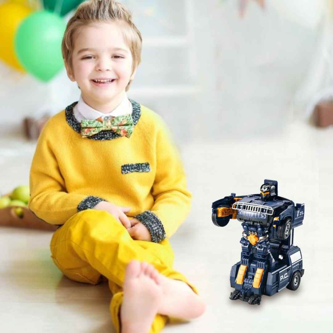 New Launch Transforming Robot Model Toy Car