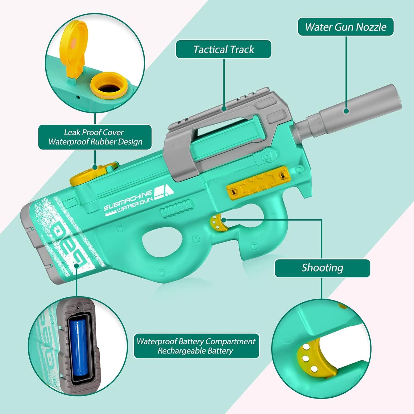 Automatic water gun