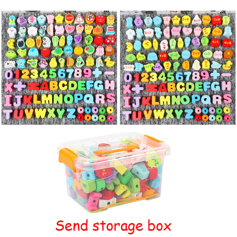 Sparkling Minds - Educational Lacing Beads ( 32 Pieces )