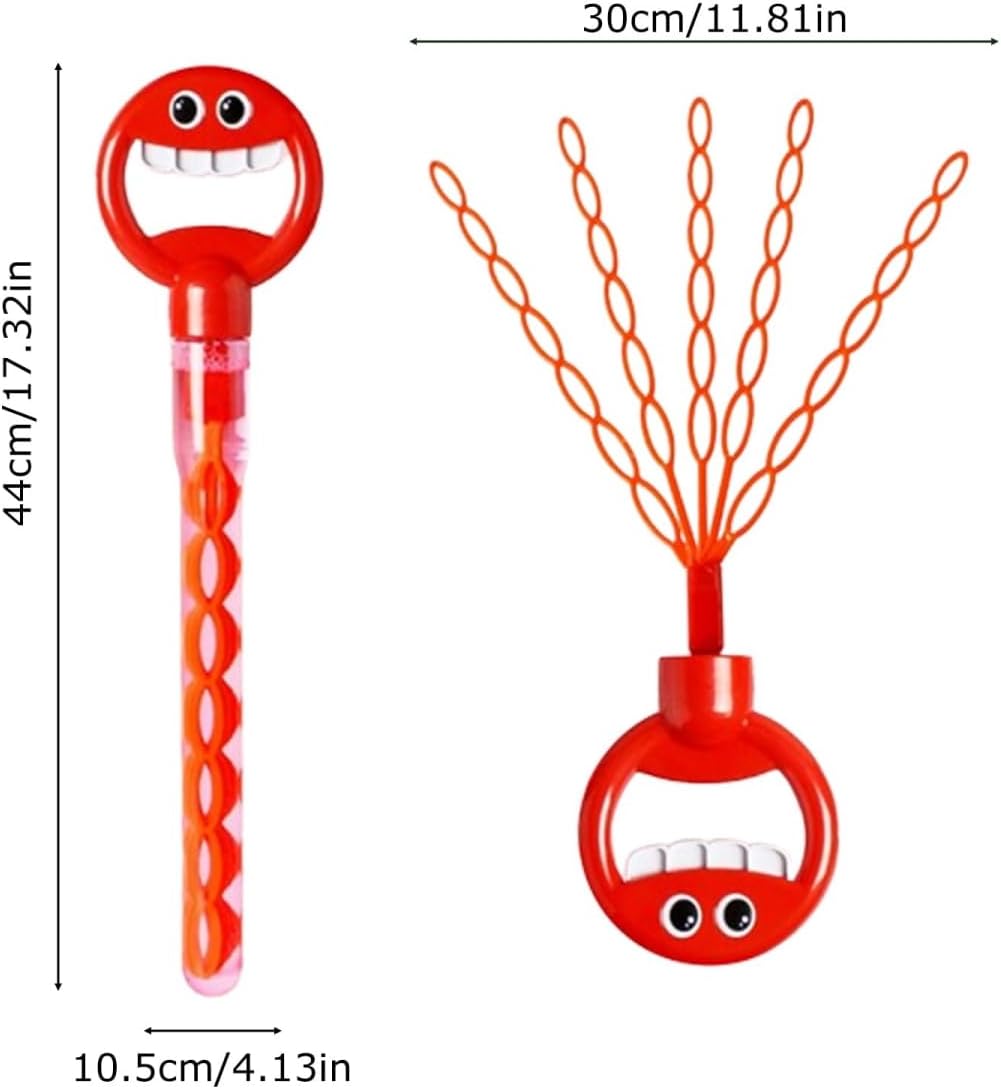 Joyful Bubble Hand Wand ( Set Of 2)