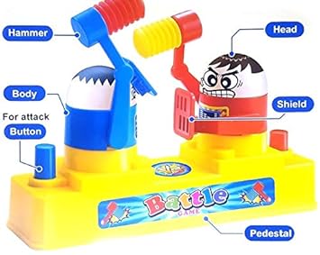 Double Battle Game Toy Plastic Hammer Hiding Games