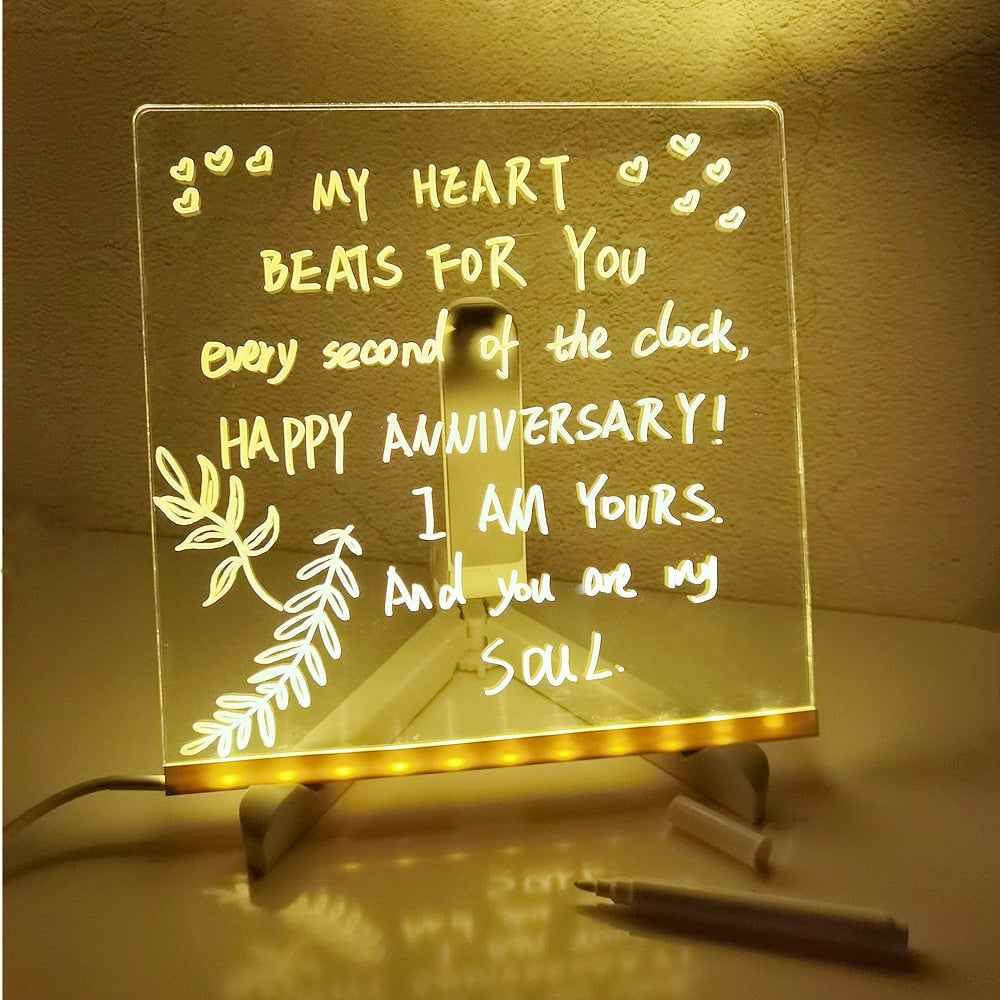 3D LED Message Board