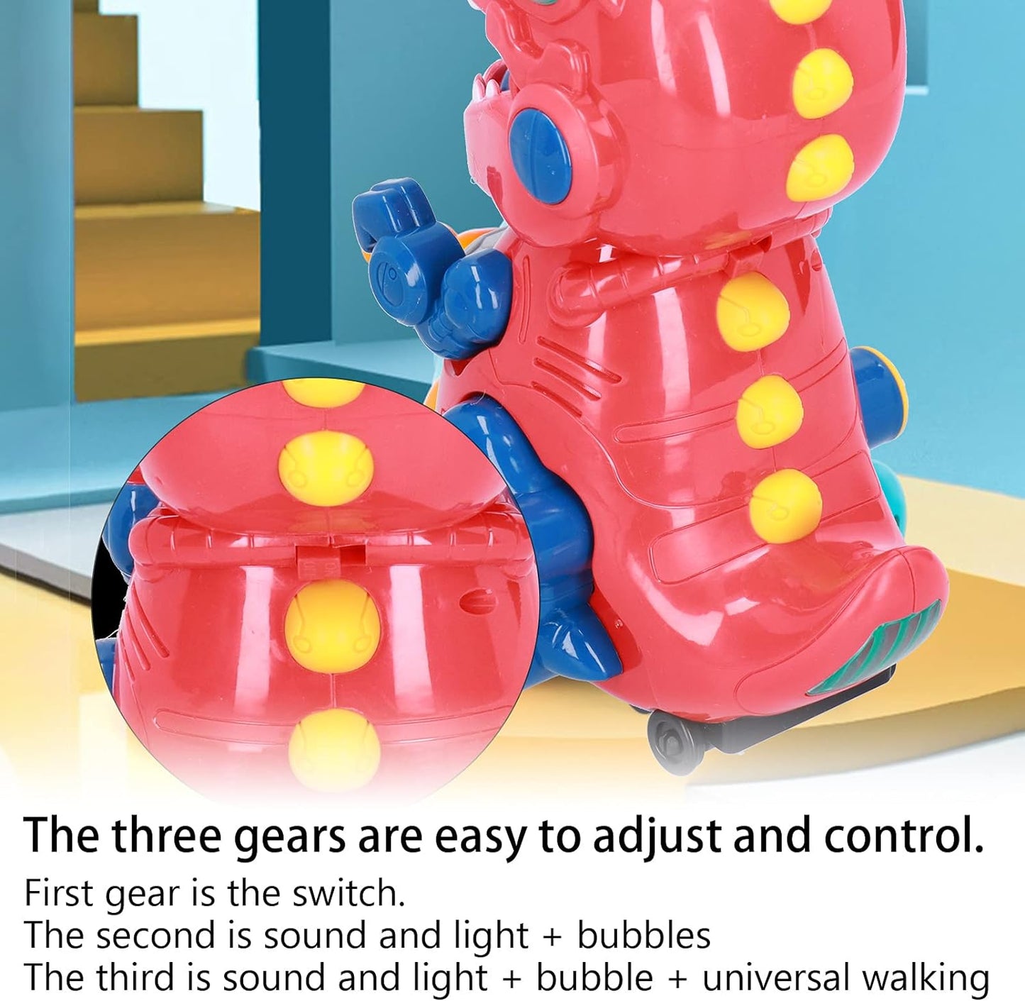 Dinosaur Bubble Machine Toy