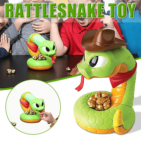 Electric Tricky And Scary Rattlesnake Toy