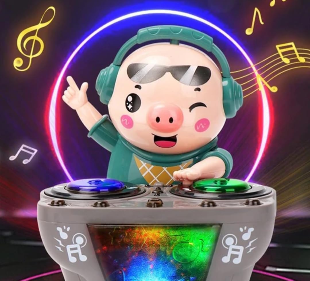 Rockin Robo Pig DJ Toy (Green)