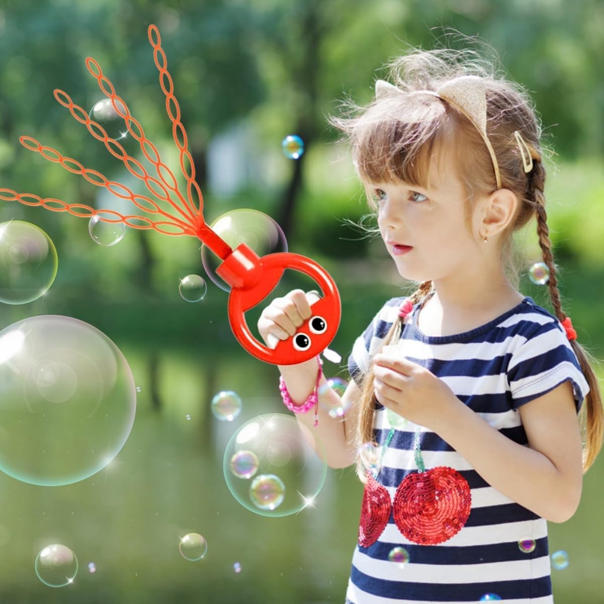 Joyful Bubble Hand Wand ( Set Of 2)