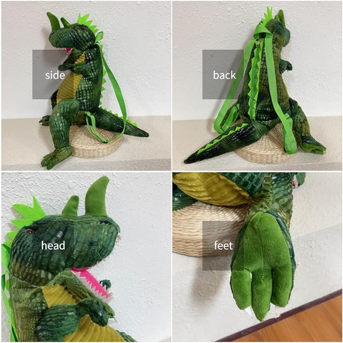 Dinosaur Stuffed Backpack