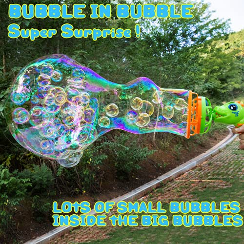 3 in 1 Dinosaur Bubble Gun