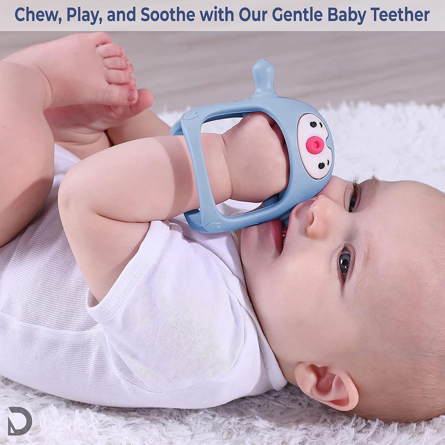 SMILY MIA PENGUIN BUDDY TEETHER TOY