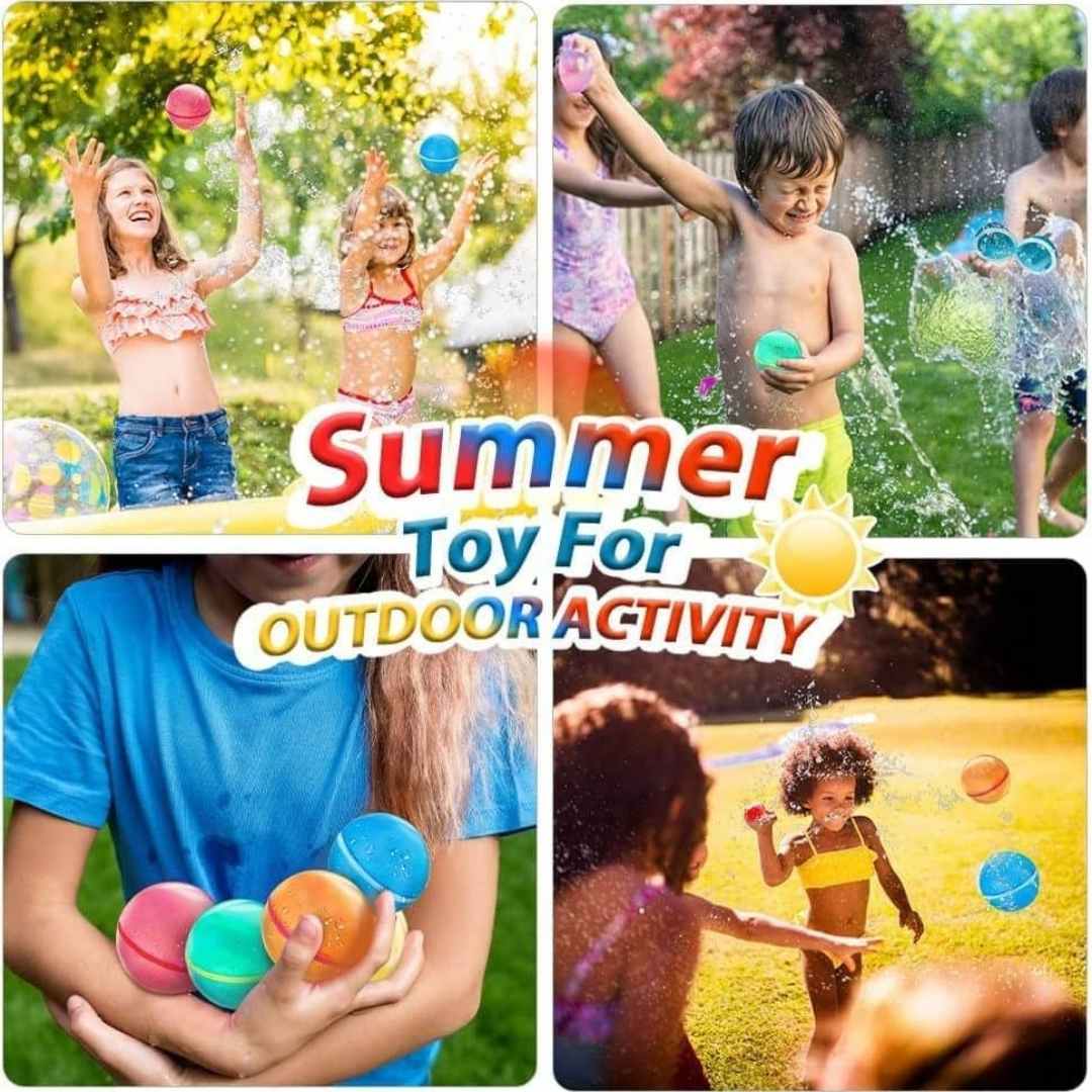 Quick Fill Water Bomb Outdoor Toy (Set Of 3)