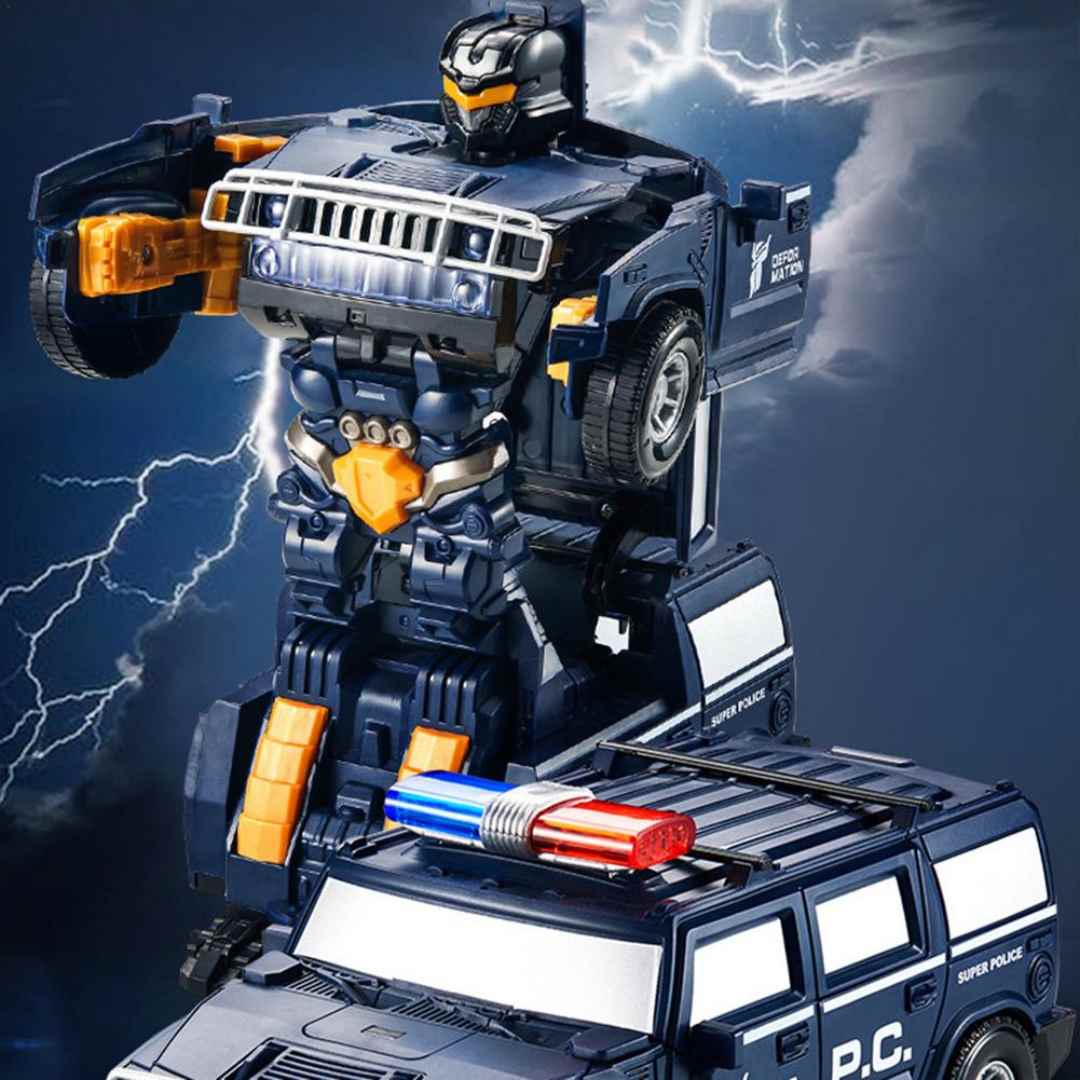 New Launch Transforming Robot Model Toy Car