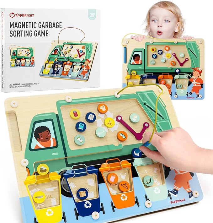 Magnetic Garbage Sorting Game