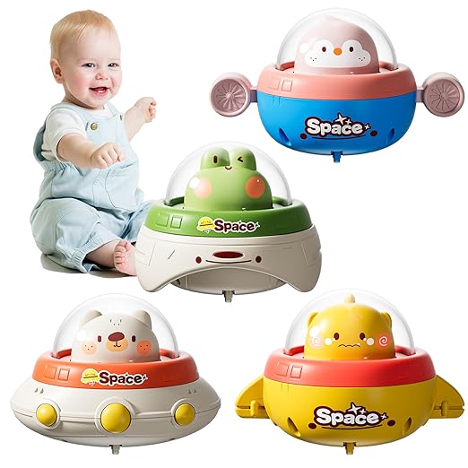 Adeerus Press and Go Cars Toy for Toddlers 1, 2, 3 Years Old. [Set of 3]