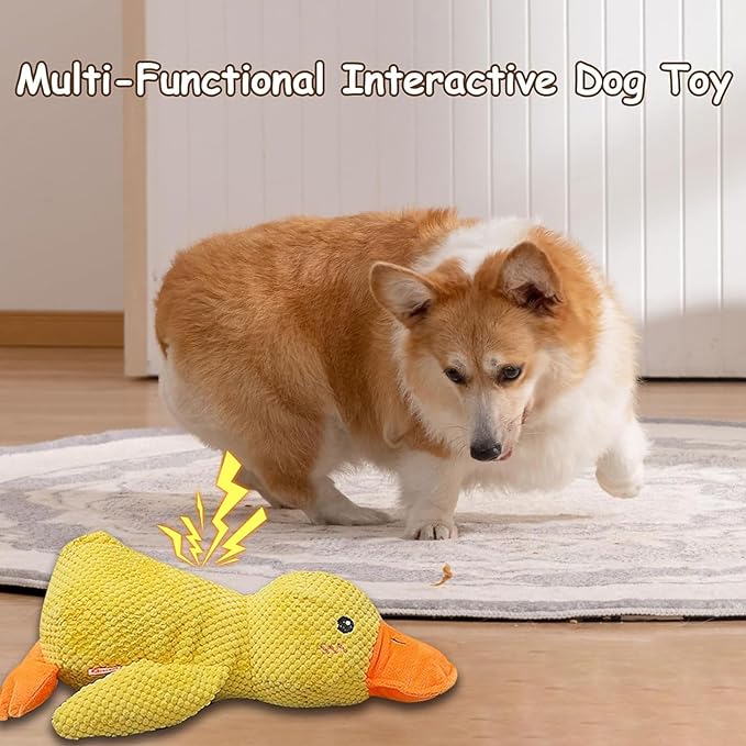 Interactive Duck Dog Toy