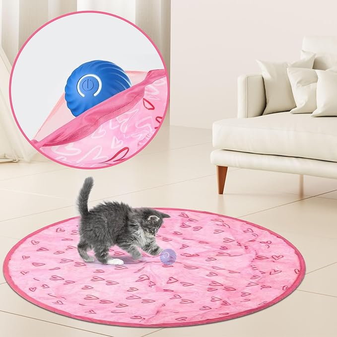 Moving Interactive Hunting Cat Ball