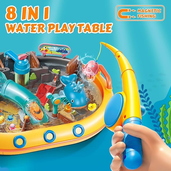 Splash Water Table with Slide