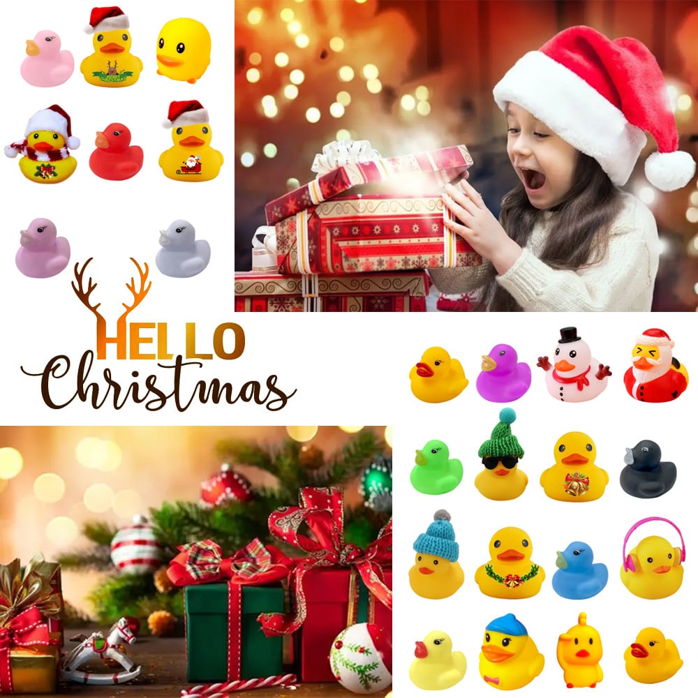 CHRISTMAS RUBBER DUCKS ADVENT CALENDAR