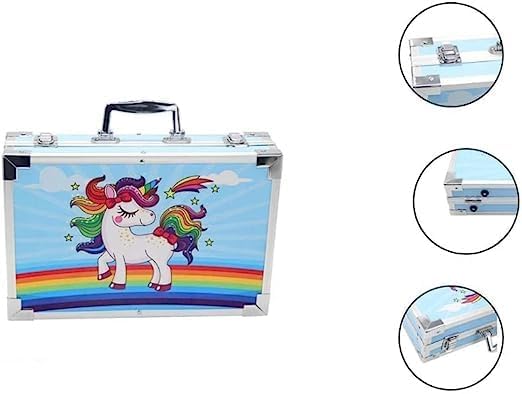 Unicorn Briefcase Art Supplies Case Set