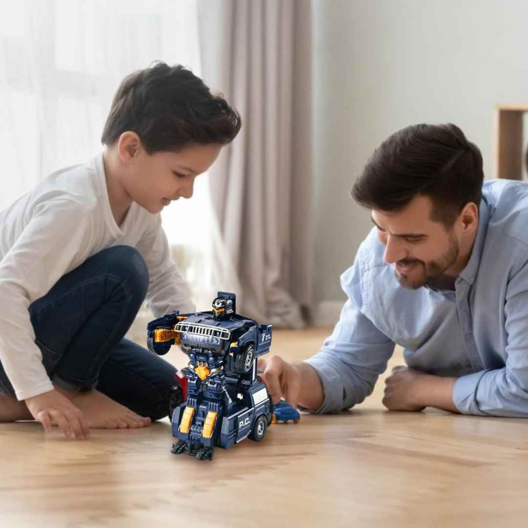 Transforming Robot Model Toy Car