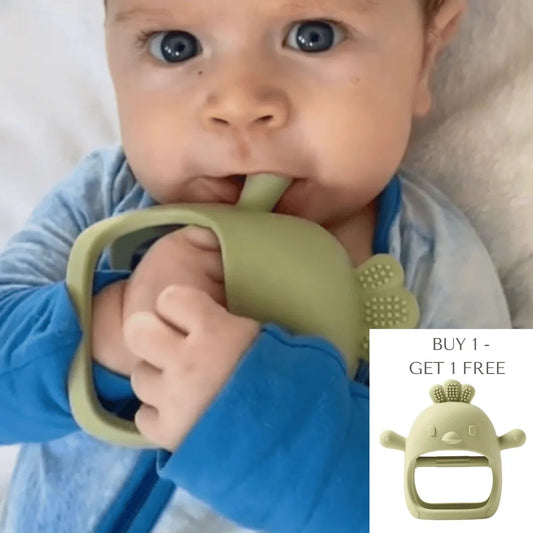 🔥Buy 1 Get 1 Free 🎁 - Baby Teether Chick Gloves